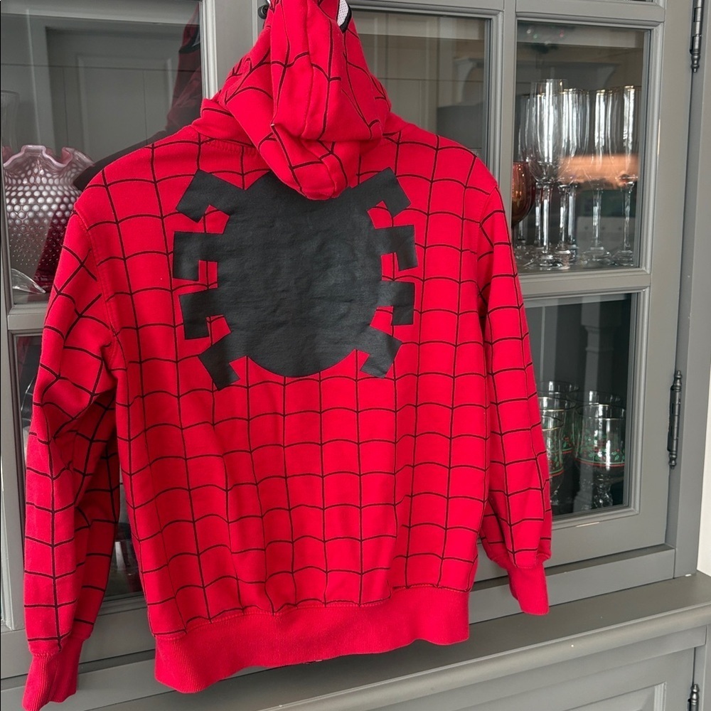Marvel Spiderman zip up hoodie 10/12 - Picture 3 of 4